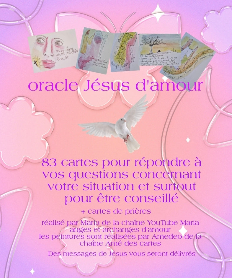 Oracle Jésus d'amour ( Pré-commande expédié entre fin septembre - début octobre )