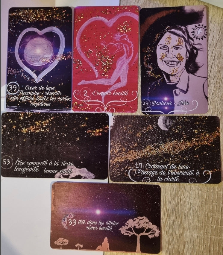 Oracle cœur de lune 🌙 Précommande expédiée entre fin Août - début septembre ) avec ou sans boîte