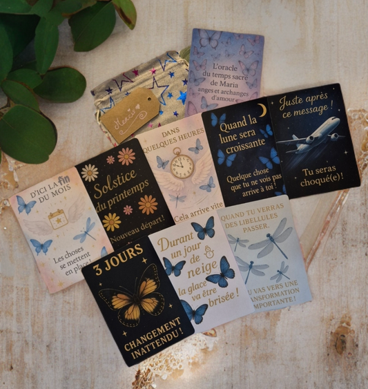 L'oracle du temps sacré 💙 (expédié à la mi-décembre si commande avant le 15 novembre)