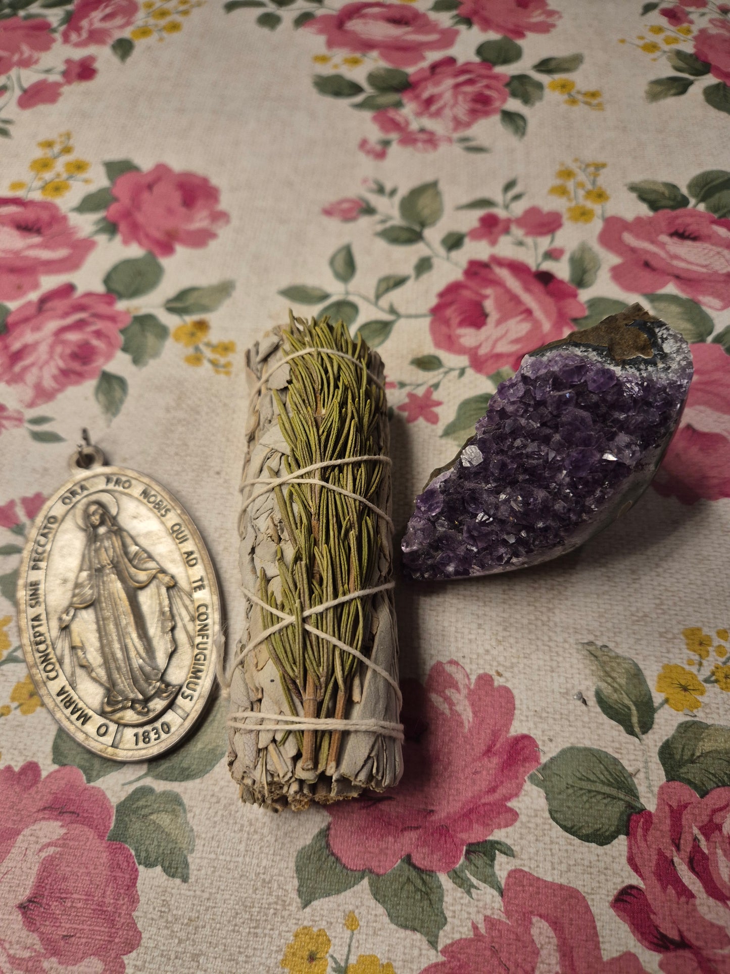 Bâtons de sauge blanche avec romarin 🌱🌿