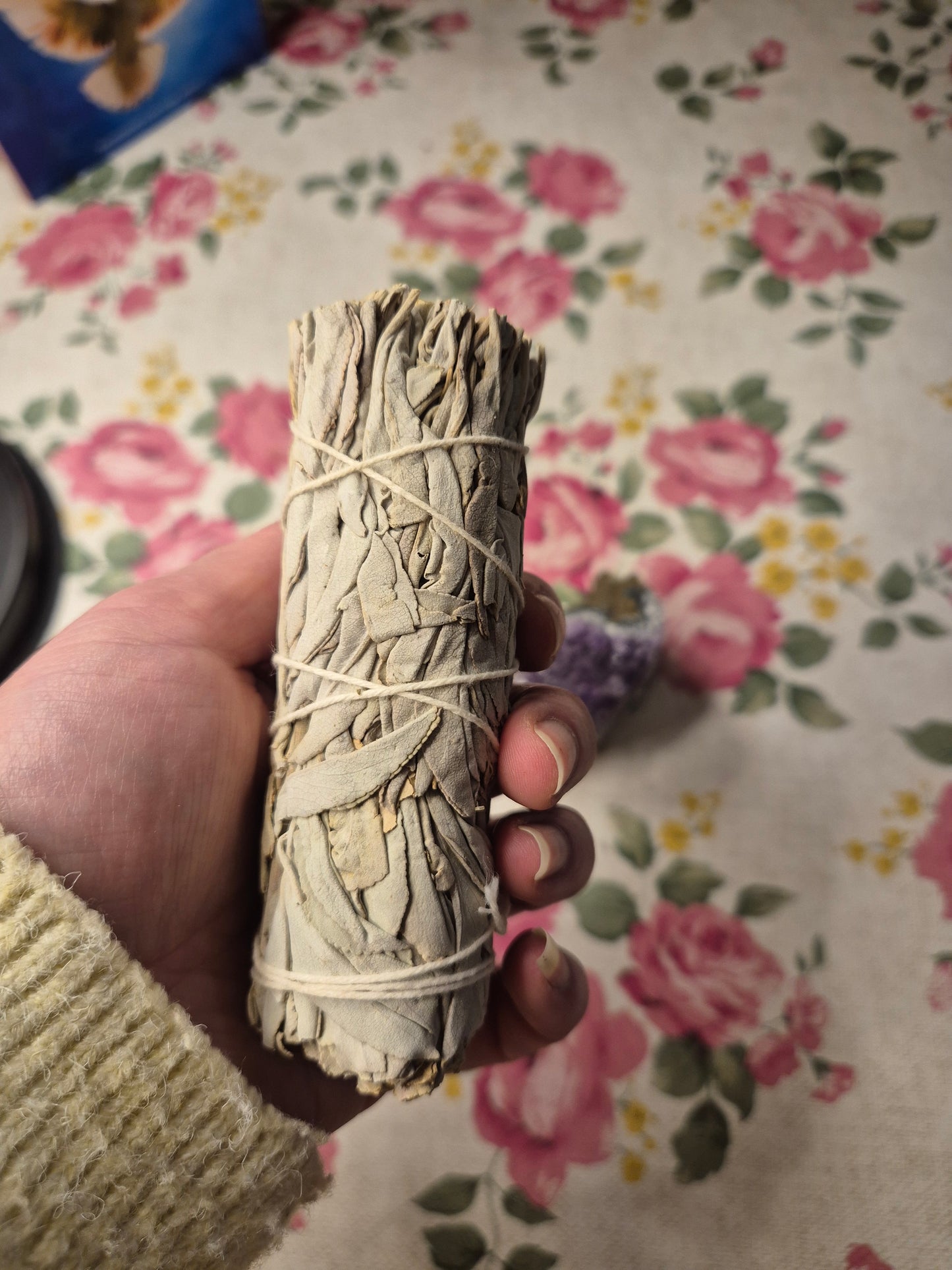 Bâtons de sauge blanche avec cannelle 🌱🌿